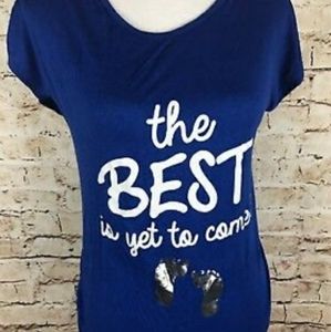 Robins Nest Maternity Shirt